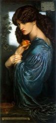Dante Gabriel Rossetti, "Proserpine" (1874)