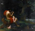 François Gérard, "Daphnis and Chloe" (1824)