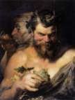 Peter Paul Rubens, "Two Satyrs" (1619)