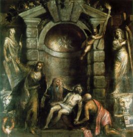 Tiziano, "Pietà" (1576)
