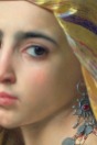 William-Adolphe Bouguereau, "Girl with Pomegranate", detail (1875)