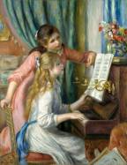 Pierre-Auguste Renoir, "Two Young Girls at the Piano" (1892)