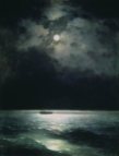 Ivan Konstantinovich Aivazovsky, "The Black Sea at Night" (1879)